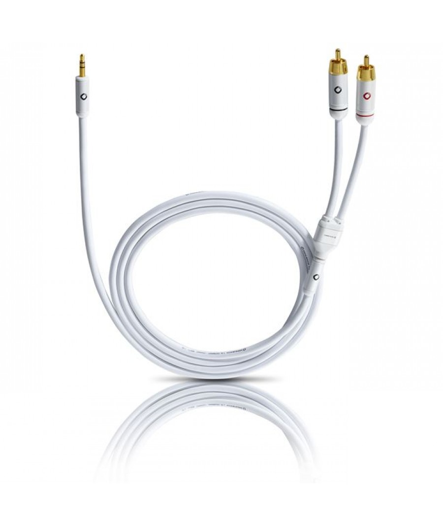 Oehlbach i-Connect J-35 EX 3,5 mm verlengkabel 3 meter Wit - Coolblue