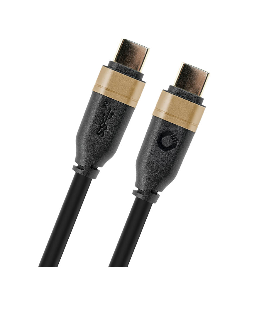 Cavo USB Evolution C3 Oehlbach, USB-A A USB-C, 2 M, Nero/rosso, Ricarica E Dati, Placcato Oro - 2